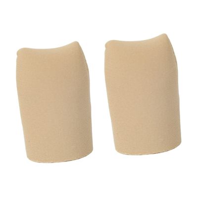 Soft Toe Sleeves Protector 2pcs Silicone Nylon for Toe Finger