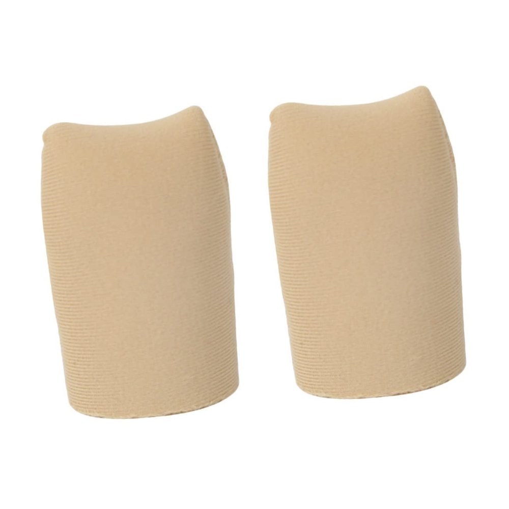 Soft Toe Sleeves Protector 2pcs Silicone Nylon for Toe Finger