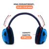 XIAOHAWANG Kids Boy Warm Earmuffs for Children Girl Winter Ear Muffs Cold Weather Ear Warmer (2 Pack-navy soccer&dino) view 4