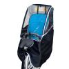 NineFit Basics Rainproof Bike Seat Canopy, Child Bike Seat Cover, Black, 78CM view 1
