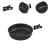 Camping Frying Pan Nonstick Outdoor Kitchen Equipment Gear Portable Camping view 3