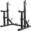 Dumbbell Bench Fitness Equipment Adjustable Height Squat Rack Barbell Free Bench Press Portable Rack, for Standard and [Just a Barbell Rack], Made of Heavy-Duty Steel Tube Frame Maximum view 2