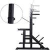 Dumbbell Bench Fitness Equipment Adjustable Height Squat Rack Barbell Free Bench Press Portable Rack, for Standard and [Just a Barbell Rack], Made of Heavy-Duty Steel Tube Frame Maximum view 4