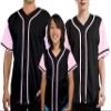 DIGITMON Family Matching Jerseys Baseball Outfits Sports Matching Sets Made in USA, Women, Blackpink, Large view 1
