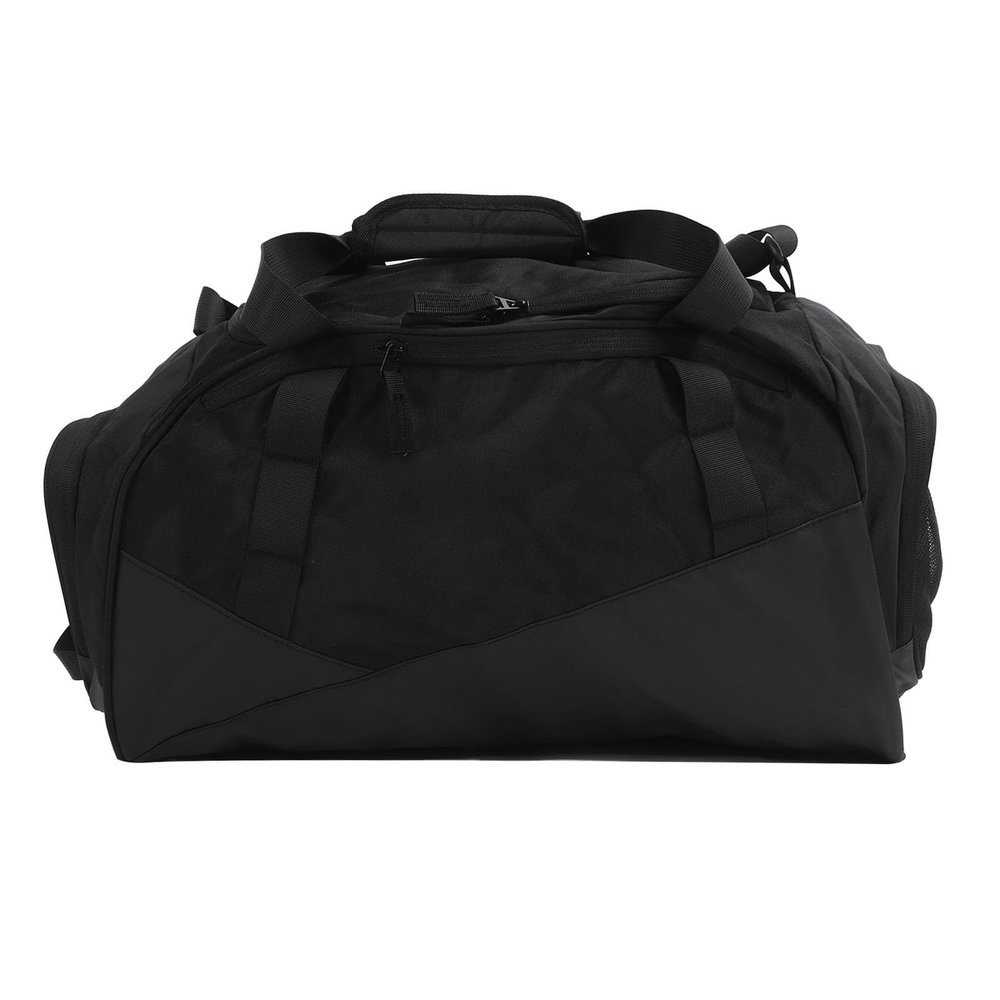 FLEXMAN Gym Bag, Oxford Cloth Lightweight Carry Travel Bag, Multifunctional Large Capacity Waterproof Black Travel Tote Bags for Sports Gym