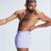 Savage X Satin Boxers for Men, Men's Underwear Purple Lavender view 3