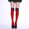 Zksbdxz Sock,Halloween Women Thigh High Stockings Funny Card Suit Flower Heart Print Over Knee Long Socks Cosplay Costume view 4