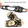 1 Pair Ice Cleats Snow Traction Cleats Crampons for Shoe and Boots, 6 Studs Non Slip Ice Grippers Traction Cleats Snow Shoe Spikes Grips, Walking on Snow and Ice view 4