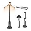 Camping Lights 3000mAh Rechargeable Telescopic Camping Lantern, Multifunction Tent Lamp with 270 Rotatable Lamp Leaf, Cordless Ultra Bright LED Camping Lantern view 1