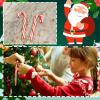 Christmas Clip on Earrings for Women Non Pierced Glitter Cute Colorful Tree Bulb Bow Candy Cane Dangle Xmas Festive Holiday Party Accessory Jewelry view 4