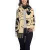 YaWea Cute Pug Dog print Scarf for Women Winter Pashmina-Shawl Wraps Winter Scarf for Women Wedding Scarf view 2