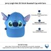 3D Stitch Kids Baseball Cap with Ears by Jerry Leigh view 4
