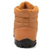 GTGVOEQV Winter Snow Boots Running Sneakers Non Slip Casual Barefoot Shoes Waterproof High Top for Travel Climbing Hiking (D528 brown, Adult, Women's, 7.5, Digital, US Shoe System, Wide Leg Pants) view 4