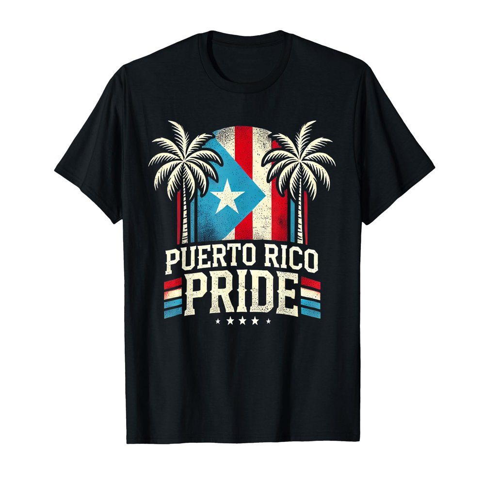 Puerto Rico Pride Island Puerto Rican Flag Gifts T-Shirt