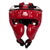 HIT N MOVE Air Armor Precision Boxing Headgear  Lightweight & Protective Headgear for Men in Martial Arts, MMA, Kickboxing, Muay Thai, Training & Sparring and Combat Sports (Red, S/M 22.5 in -) view 1