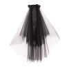 MODODO Wedding Photography Bride Long Veil with Ribbon Bowknot Engagement Headdress view 1