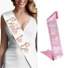 Bride Veil Sash Bridal Head Covering Wedding Hair Scarf White Wedding Veil Headscarf Mantilla White view 4