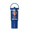 Hydrapeak x NBA Officially Licensed New York Knicks 32 oz Nomad Tumbler with Handle and Straw Lid, Leakproof Stainless Steel Water Bottle view 1