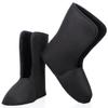 BCOATH 1 Pair Insulated Men's Winter Snow Boots Liner Warm Fleece-lined Boot Liners Cozy Soft Thermal Boot Socks for Outdoor Hiking Fishing view 1
