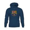 1863FC Kids Soccer Team Color Badge Football Club Youth Fleece Pullover Hoodie - Youth (US, Alpha, X-Large, Regular, Regular, Navy, FC Barcelona) view 1