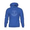 1863FC Kids Soccer Team Color Badge Football Club Youth Fleece Pullover Hoodie - Youth (US, Alpha, Medium, Regular, Regular, Royal Blue, Everton) view 1