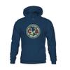 1863FC Kids Soccer Team Color Badge Football Club Youth Fleece Pullover Hoodie - Youth (US, Alpha, X-Large, Regular, Regular, Navy, Club America) view 1