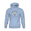 1863FC Kids Soccer Team Color Badge Football Club Youth Fleece Pullover Hoodie - Youth (US, Alpha, Large, Regular, Regular, Sky Blue, Manchester City) view 1