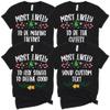 100 Quotes Most Likely to Christmas T Shirt, Christmas Family Matching Shirt, Sarcastic Funny Christmas Outfit, Xmas Pajamas Adult Black 3XLarge view 1