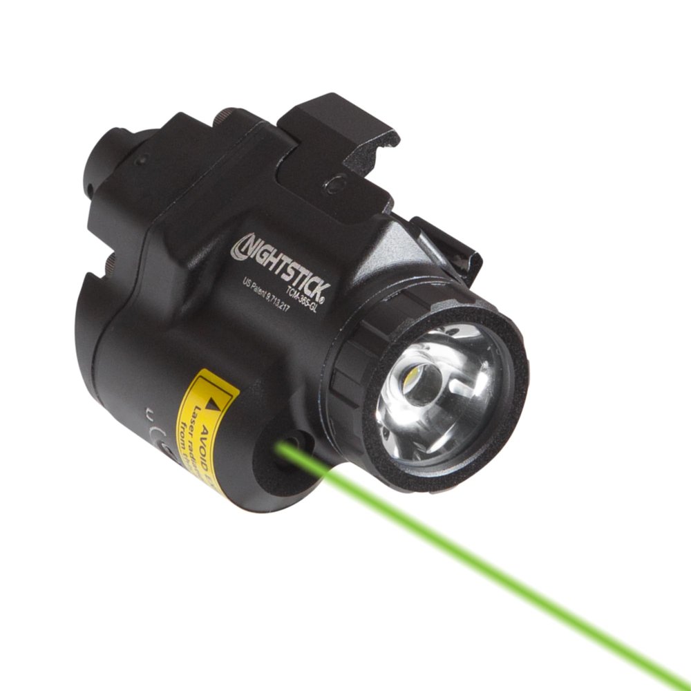 Nightstick TCM-365-GL Subcompact Handgun Light w/Green Laser, Sig Sauer P365 Models - 1 CR123 - Black