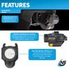 Nightstick TCM-365-GL Subcompact Handgun Light w/Green Laser, Sig Sauer P365 Models - 1 CR123 - Black view 3