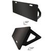 Soccer Rebound Board, Professional Football Passing Precision Training Aid,Dual Angle Soccer Training Equipment Solo Passing Soccer Bounce Back & Passing Practice view 3