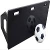Soccer Rebounder Board Soccer Wall Kick Back Trainer with 2 Rebound Angles, Stability, and Durability - Soccer Training Equipment for Ball Passing and Bounce Back Training,Black view 1