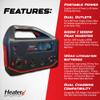 Heater Sports Hot Box 1200 Portable Power Supply to Supply Power to Select Pitching Machines for Up to 1.5 Hours, or 4 Hours, or 8 Hours Run Time view 2