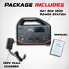 Heater Sports Hot Box 1200 Portable Power Supply to Supply Power to Select Pitching Machines for Up to 1.5 Hours, or 4 Hours, or 8 Hours Run Time view 3