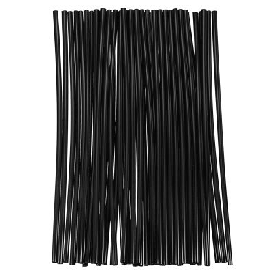 HARFINGTON 72pcs Spoke Skins Covers 0.2" Plastic Universal Dirt Bike Spoke Skin Wraps Bicycle Motorcycle Cycling Wheel Decoration Protector Spokes for 8"-21" Rims, Black