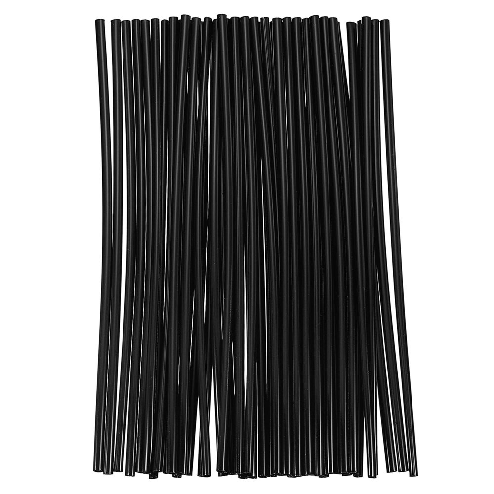 HARFINGTON 72pcs Spoke Skins Covers 0.2" Plastic Universal Dirt Bike Spoke Skin Wraps Bicycle Motorcycle Cycling Wheel Decoration Protector Spokes for 8"-21" Rims, Black
