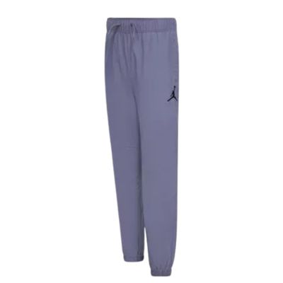 Jordan Boys 8-20 Essential Woven Joggers, Athletic Thermal Dri-Fit Pants with Pockets, Youth Basketball Pants, Carbon Heather/Gray, Medium