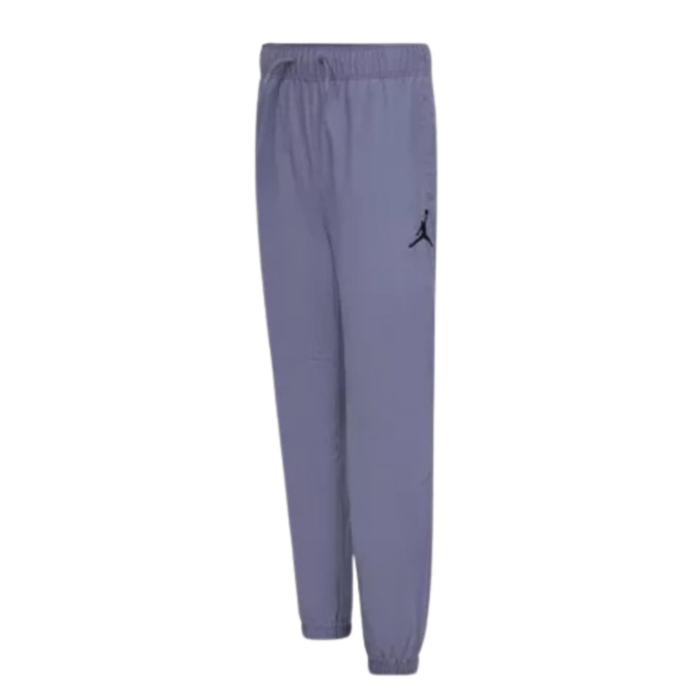 Jordan Boys 8-20 Essential Woven Joggers, Athletic Thermal Dri-Fit Pants with Pockets, Youth Basketball Pants, Carbon Heather/Gray, Medium