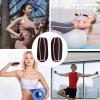 LOCADENCE 2Pcs Hand Weights Set, Portable Soft Dumbbells Walking Weights Set, 2lb Universal Unisex Soft Hand Weights for Walking Fitness view 4