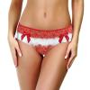 Christmas Sexy Panties for Women Naughty Slutty with Words Santa Hipster Underwear Holiday Soft Boxer Briefs Sexy Panties for Women view 1