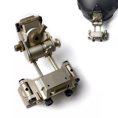 okyass Night Vision Goggles NVG Mount for L4 G24 Helmet Mount+Binocular Bridge Modular Night Vision Mount for MUM-14/GT-14 (Silver)