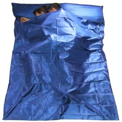 Double 100% Mulberry Silk Sleeping bag704001848684 (Blue)