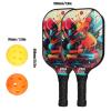 Fiberglas Pickleball Rackets Set Pickleball Paddle Set of 2 Rackets and 4 Pickleballs Balls Racquet with Balls Sports Accessory view 4