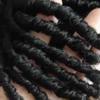 Hperu Dreadlock Wig for Men, Short Curly Black Dreadlock Wig for Cosplay, Parties & Casual Wear view 2