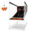 VEVOR Arcade Cage Basketball Game, 2 Player Home Dual Sport with 5 Balls, 8 Game Modes, Electronic Scoreboard, and Inflation Pump, Indoor Basketball Game for Kids, Youth Adults view 1