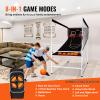 VEVOR Arcade Cage Basketball Game, 2 Player Home Dual Sport with 5 Balls, 8 Game Modes, Electronic Scoreboard, and Inflation Pump, Indoor Basketball Game for Kids, Youth Adults view 4