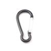5pcs Aluminum Alloy Carabiner Spring Clip Hook Spring-Loaded Kettle Hook for Camping Hiking view 1