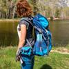 5pcs Aluminum Alloy Carabiner Spring Clip Hook Spring-Loaded Kettle Hook for Camping Hiking view 2