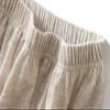 Beeblily Womens Winter Velvet Elegant Long Skirt Stretch High Waist Maxi Skirt Elastic Waist Pleated Skirt S view 3