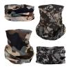 SMEHCF 8 Multipurpose Bandanas for Women Men Headband Balaclava Hair Head Scarf Face Half Airsoft Paintball Mask Neck Gaiters Breathable Washable Reusable Green Black White Digital Desert Camo view 4